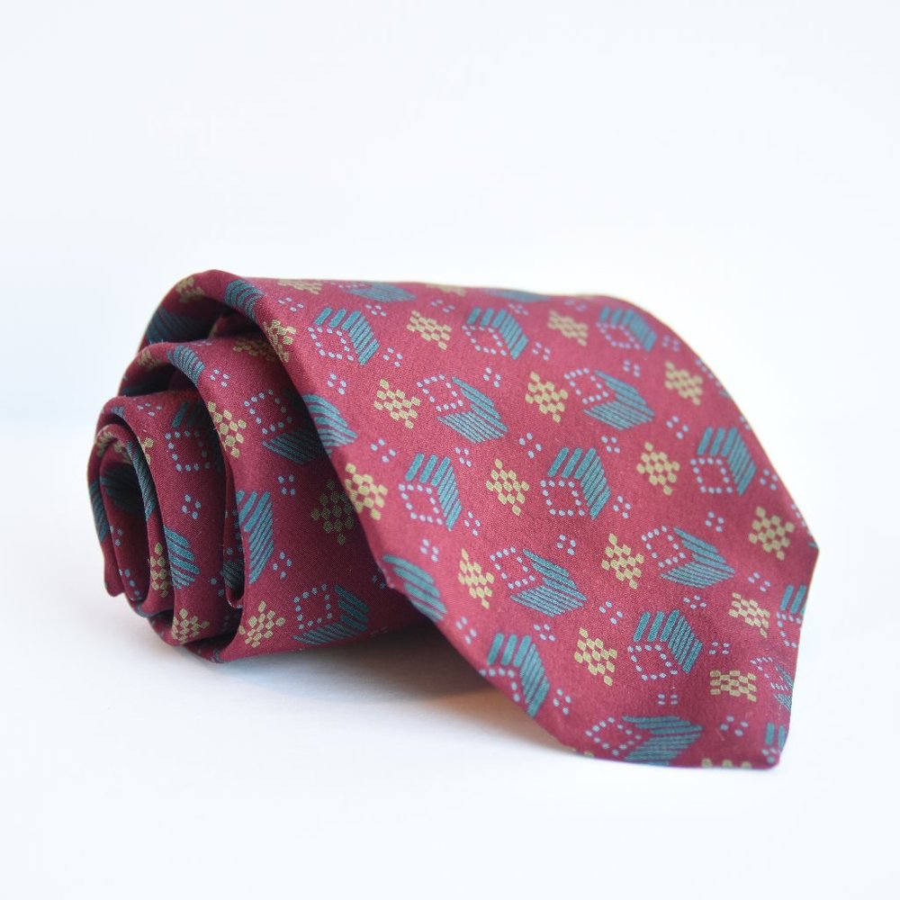 Vintage 100% Silk Tie Barneys New York